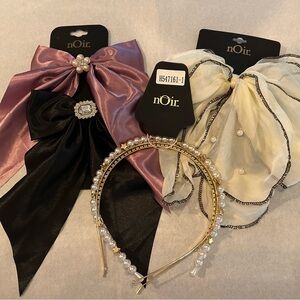 NWT NOIR JEWELRY HAIR ACCESSORIES BUNDLE